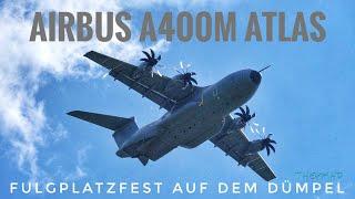 Airbus A400M Atlas  Pure Sound  Flugplatzfest Auf dem Dümpel 08.06.2024