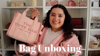 MARC JACOBS TOTE BAG UNBOXING AND REVIEW