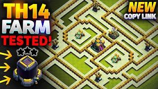 NEW TH14 BASE WITH LINK  BEST FARMINGTROPHY Base Design for TOWN HALL 14  CLASH OF CLANS