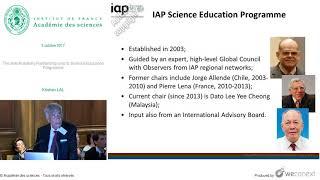 Conférence K. LAL - The InterAcademy Partnership and its Science Education Programme