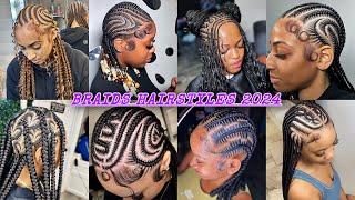 New & Latest Braiding Hair Hairstyles For Black Women  #braidshairstyles