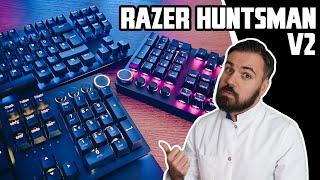 Die beste und schnellste Gaming Tastatur der Welt  RAZER HUNTSMAN V2 + TKL Edition