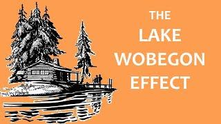 What is the Lake Wobegon Effect? Illustrated