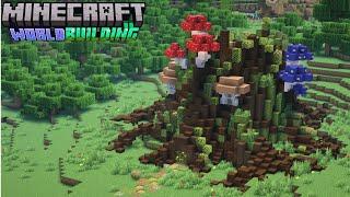 Building a Tree Stump Storage  Minecraft Worldbuilding