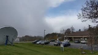 Time Lapse of Snow Showers November 01 2023