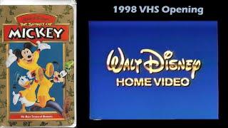 The Spirit of Mickey 1998 VHS Opening