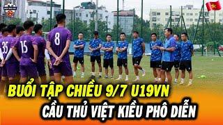 Buổi Tập Chiều 97 Của U19 Việt NamCầu Thủ Việt Kiều Séc Phô Diễn Tuyệt Kỹ Thầy Vinh Vui Ngất Ngây