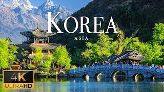 FLYING OVER SOUTH KOREA 4K Video UHD - Soothing Music With Stunning Beautiful Nature Video For TV