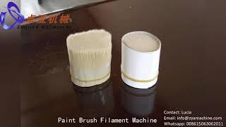 Synthetic Paint Brush Bristles Manufacturing Machine