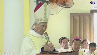 Bài Cảm Ơn Đầy Khiêm Nhường Của Đức Cha Anphongso Nguyễn Hữu Long Trong Thánh Lễ Nhận Tòa GP Vinh