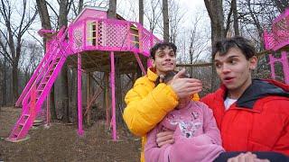 Surprising Our Little Sister With A Tiny House