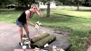 Scrapper Girl Stops by a Pile of Junk to see what she can scrap