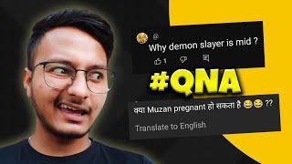 First Demon Slayer Based QnA Gone Sus?