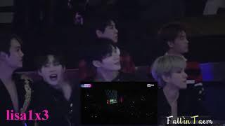 171201 EXO Taemin Wanna One NCT reaction to BTS - Сypher 4 MIC DROP @MAMA 2017
