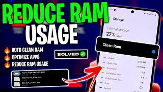 UNLOCK RAM PERFORMANCE  How To Reduce Ram Usage on Android And Speed Up Your Phone  No Root