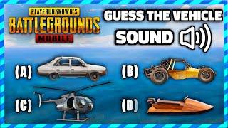 GUESS the Vehicle Sound In PUBG Mobile  Ultimate Quiz