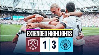 EXTENDED HIGHLIGHTS  West Ham 1-3 Man City  Doku hits the griddy