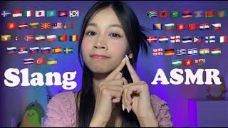 ASMR Trying Slang Words and Phrases in 59 Languages  Find Your Languageคุณส่งHello welcome