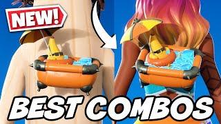 BEST COMBOS FOR *NEW* NEVER NANA BATH BACKBLING FREE - Fortnite