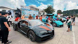Homemade Bugatti and Pagani Supercars Suddenly Appear at Ha Long Festival