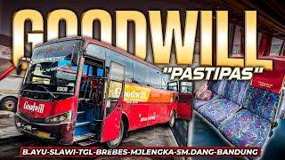Pagi-Pagi Naik Bus Legend BUMIAYU - MAJALENGKA Istimewa Trip Bus Goodwill Pastipas