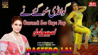 Gawandi Soo Gaye Nay  Naseebo Lal  New Punjabi Song  Mujra Dance Song 2024