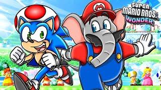 Mario & Sonic Play Super Mario Bros. Wonder