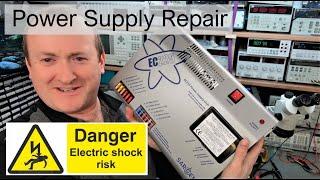 Repair and shock from the Sargent EC225 Caravan Power System