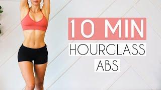 10 min LOWER ABS & LOVE HANDLE WORKOUT No Equipment Belly Burn