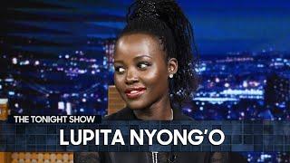 Lupita Nyongo Was Overwhelmed by Rihannas Presence Extended  The Tonight Show