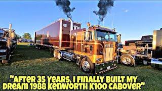 The Only 1988 Kenworth K100 Cabover Like This In America Life Of A Truck Driver