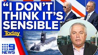 Former submariner weighs in on AUKUS submarines deal  9 News Australia