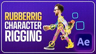 RubberRig makes rigging characters in After Effects EASY \\ Rubberhose 3 Tutorial