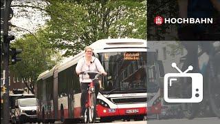 #hamburgweit Mai 2021 Fahrrad und Bus in Hamburg