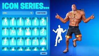 ALL ICON SERIES DANCE & EMOTES IN FORTNITE #6