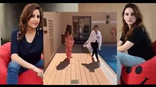 Hareem Shah swimming pool viral video Hareem Shah new video  Hareem Shah new scandal