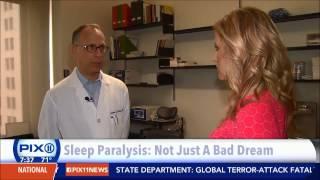 WPIX PIX 11 Morning News interviews Dr. Stern about sleep paralysis