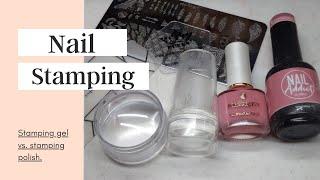 Nail Stamping Gel vs. Stamping Polish vs. Stamping Gel  Sarais Beauty Studio