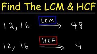 How To Find The LCM and HCF Quickly