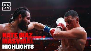 FIGHT HIGHLIGHTS  NATE DIAZ VS JORGE MASVIDAL