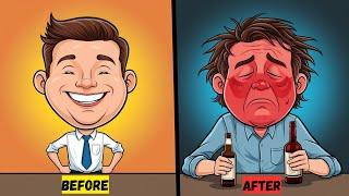 What Really Happens Inside Your Body When you Drinking ALCOHOL Minute by Minute