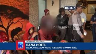 9 Pasangan Mesum Terjaring Razia di Hotel