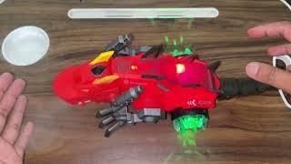 Best birthday gift for kids mechanical spray dragon  3 to 7 years kids best lighting toy 