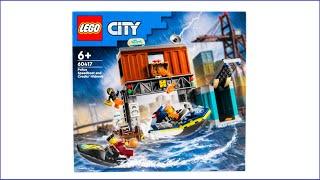 LEGO City 60417 Police Speedboat and Crooks Hideout Speed Build