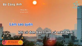 Karaoke Bồ Công Anh - Phong Max Guitar Solo Beat Muối Music  Tháng Năm