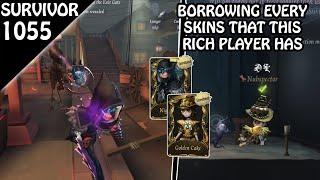 Teamed up with richest player in Asia - Survivor Rank #1055 Identity v