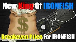 New KING IRONFISH Miner  IRONFISH Price Needed