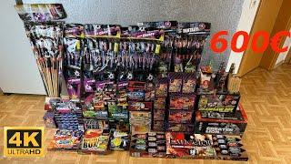 Silvester Feuerwerk Einkaufstour 20232024  600€  Discounter Feuerwerk