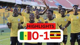 SENEGAL  U20 0-1 UGANDA  U20  EXTENDED HIGHLIGHTS  13TH AFRICAN GAMES