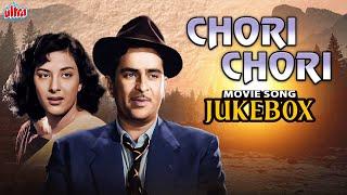 Chori Chori चोरी चोरी 4K Song in Color  Raj Kapoor Nargis  Lata Mangeshkar & Mohammed Rafi